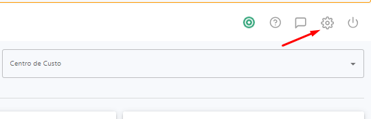 Print da janela Empresa no Dashboard Menu Dashboard, em destaque icone Minha Empresa